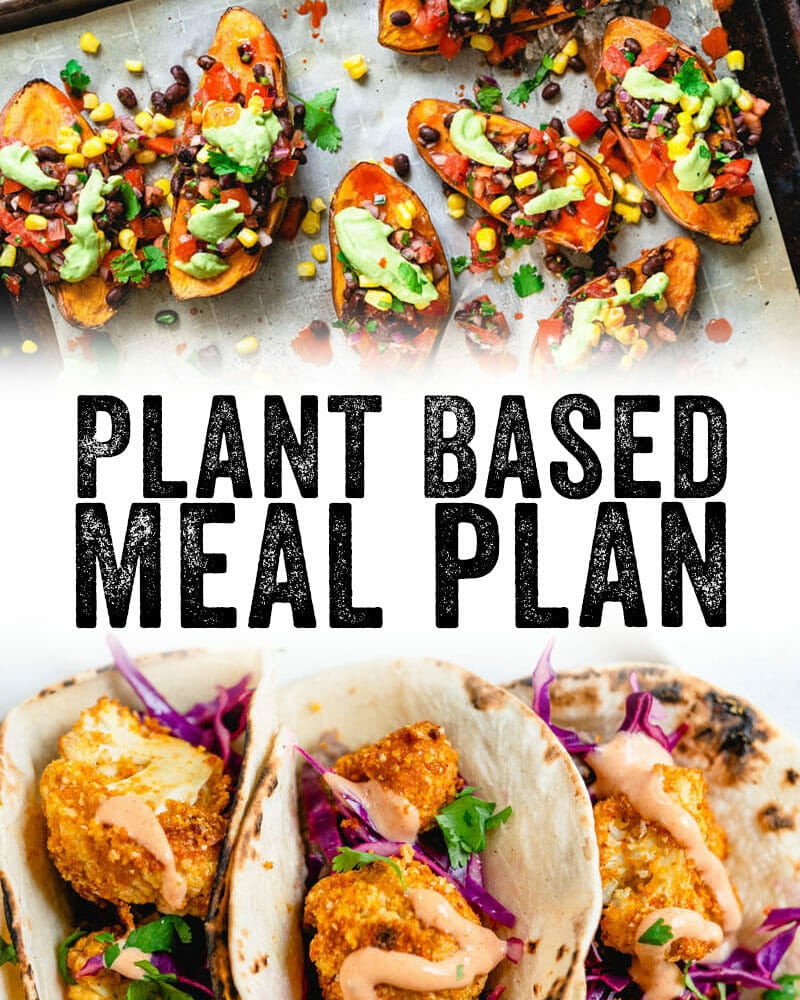 Plant based diet meal plan