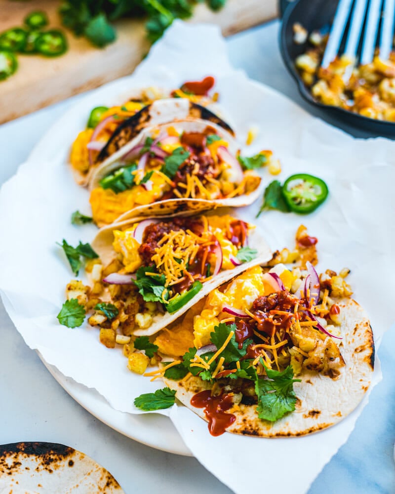 Breakfast tacos recipe