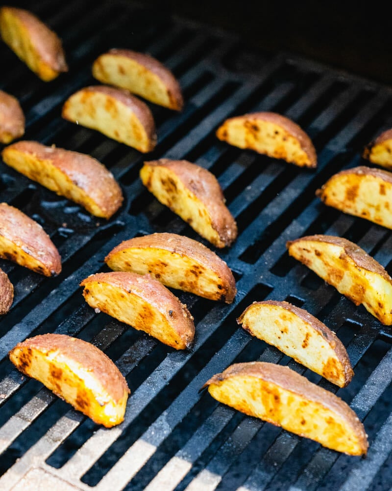 How to grill potatoes