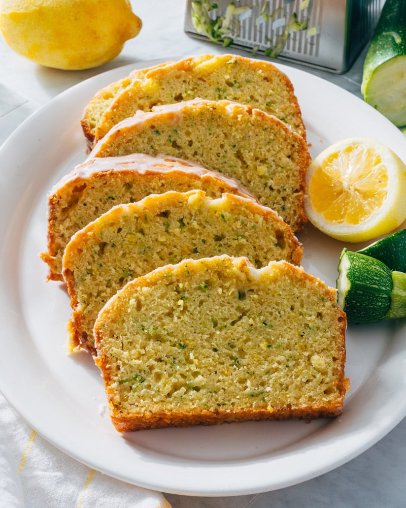 Lemon zucchini bread