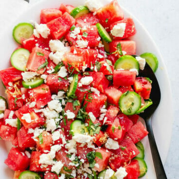 Watermelon salad